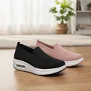 Tênis Modare nas cores preto e rosa